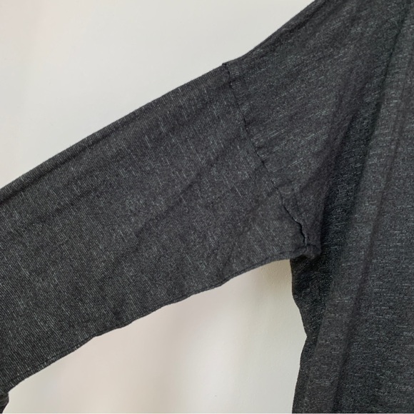 Crown Jewel Dark Grey Long Sleeve Top Size S - Picture 4 of 5